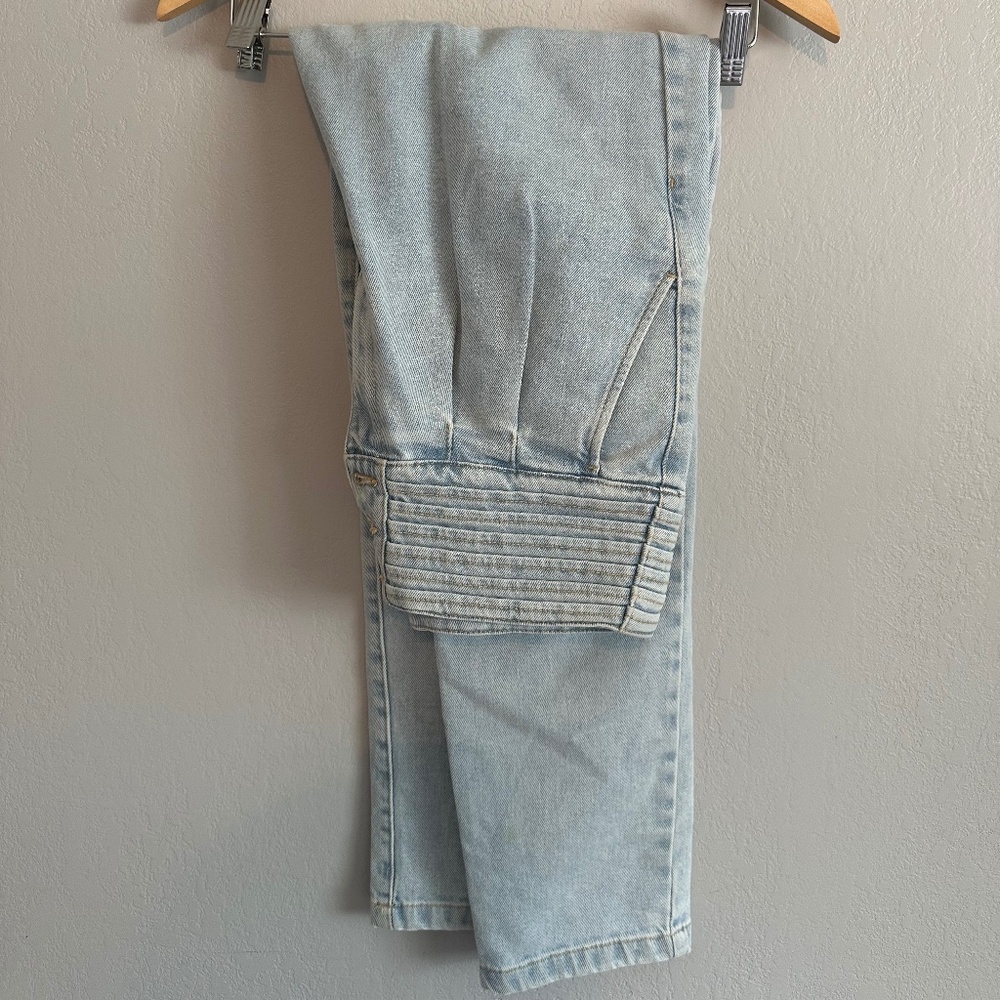 Sezane jeans Sidney Trousers Bleu Snow - Size 38